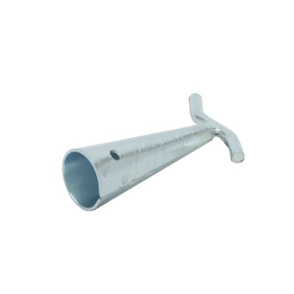 Stokhaak 100mm verzinkt 