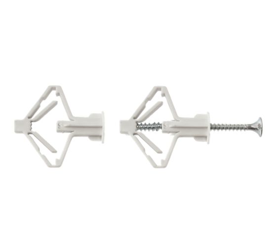 Hollewandplug + schroef 8x40 mm